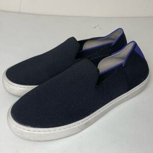 Rothy's The Original Slip On Sneaker Black
Washable Sustainable Casual Shoe 6.5